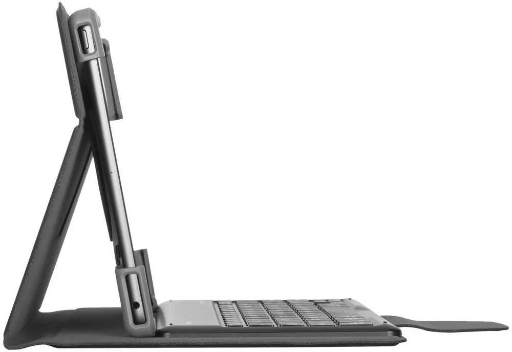 Targus Pro-Tek™ universalus 9–11 colių klaviatūros dėklas (vokiečių k.) – QWERTZ klaviatūra, juoda