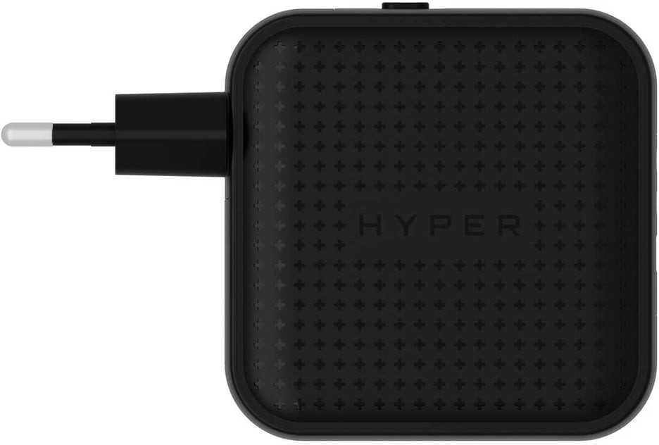 Targus „Hyper HyperJuice“ 70 W USB-C GaN kelioninis įkroviklis (3C+1A) - Juodas | Hyper