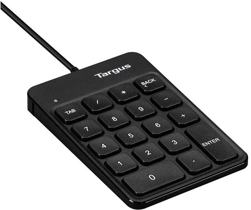 Targus | Numeric EcoSmart | Skaičių klaviatūra | su laidu | Juodas