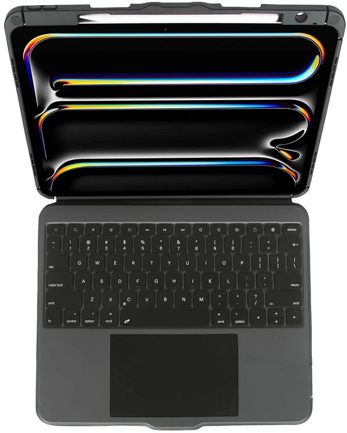Targus TARGUS Versavu - Klaviatūra i folio su gładzikiem - belaidis - Bluetooth 5.0 - QWERTY - GB - juoda