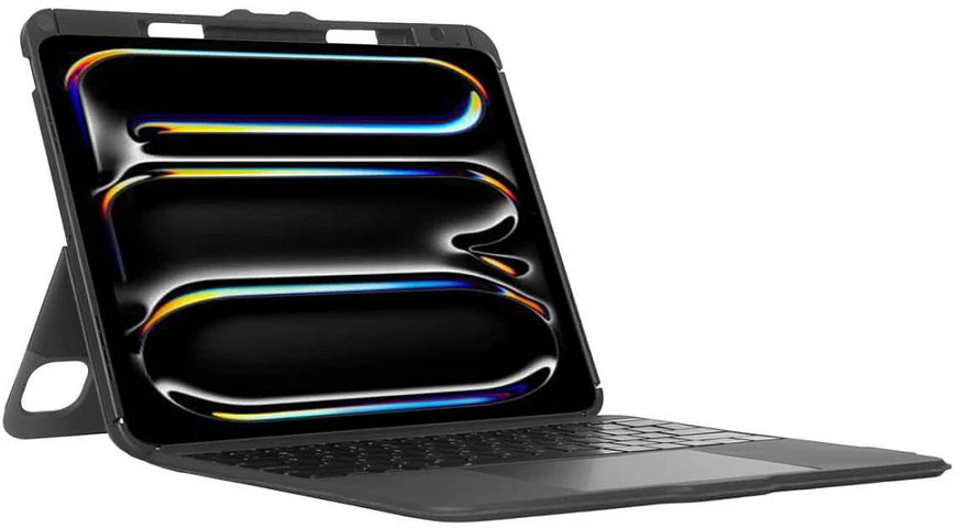 Targus TARGUS Versavu - Klaviatūra i folio su gładzikiem - belaidis - Bluetooth 5.0 - QWERTY - GB - juoda