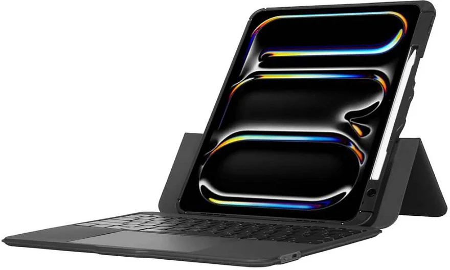 Targus TARGUS Versavu - Klaviatūra i folio su gładzikiem - belaidis - Bluetooth 5.0 - QWERTY - GB - juoda