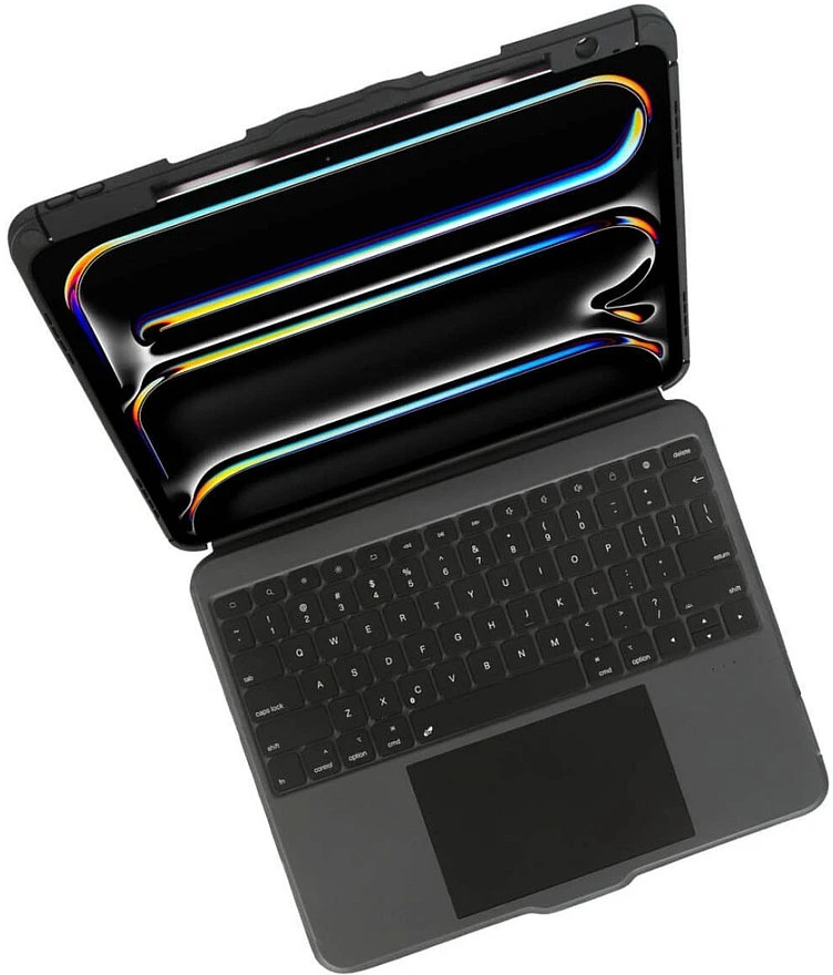 Targus TARGUS Versavu - Klaviatūra i folio su gładzikiem - belaidis - Bluetooth 5.0 - QWERTY - GB - juoda