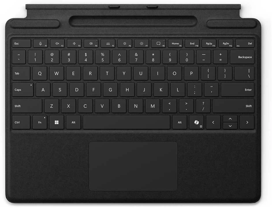 Klaviatūra Microsoft MICROSOFT Surface Pro9/10 Typecover with Slim Pen Storage COMM juodas Italy