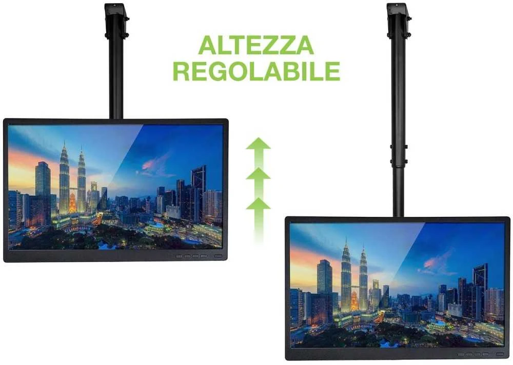 TECHLY 020614 Techly Lubinis laikiklis televizoriui LED/LCD/PLAZMA, 23-42, 50kg, reguliuojamas, VESA