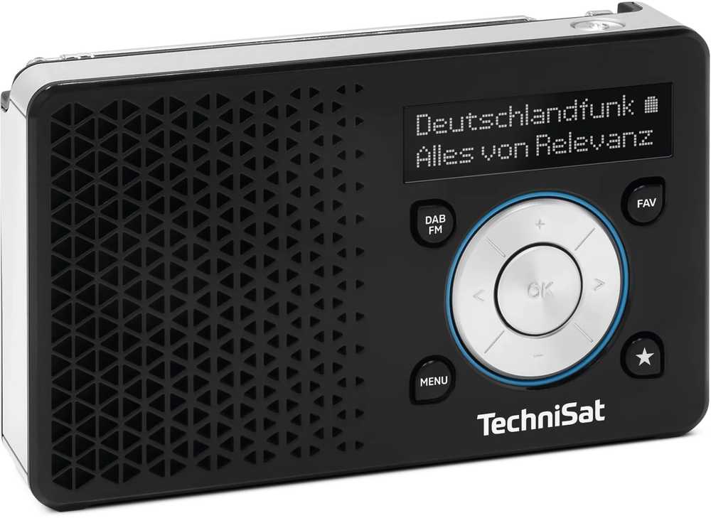 Radio TechniSat Technisat DigitRadio 1 ASA juoda/sidabrinė