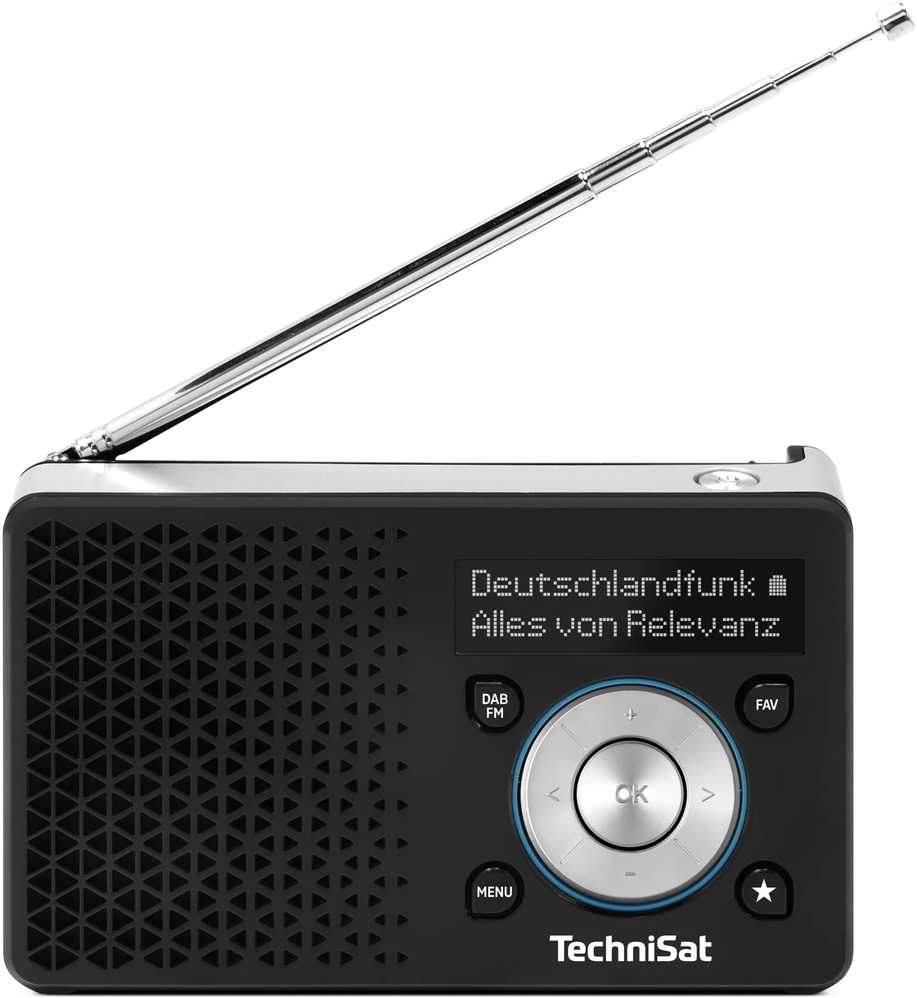 Radio TechniSat Technisat DigitRadio 1 ASA juoda/sidabrinė