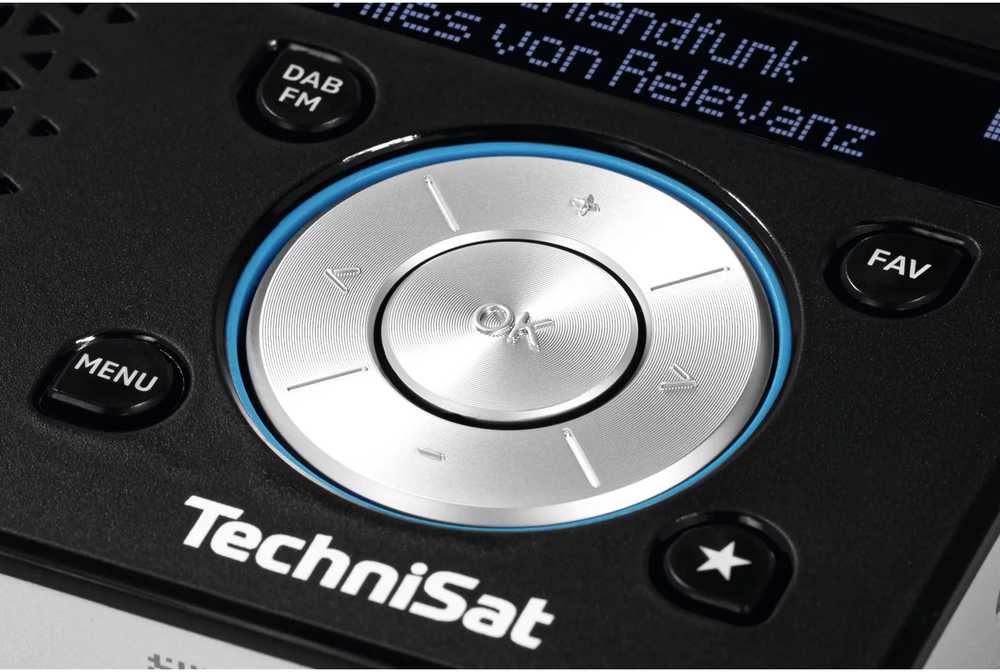 Radio TechniSat Technisat DigitRadio 1 ASA juoda/sidabrinė