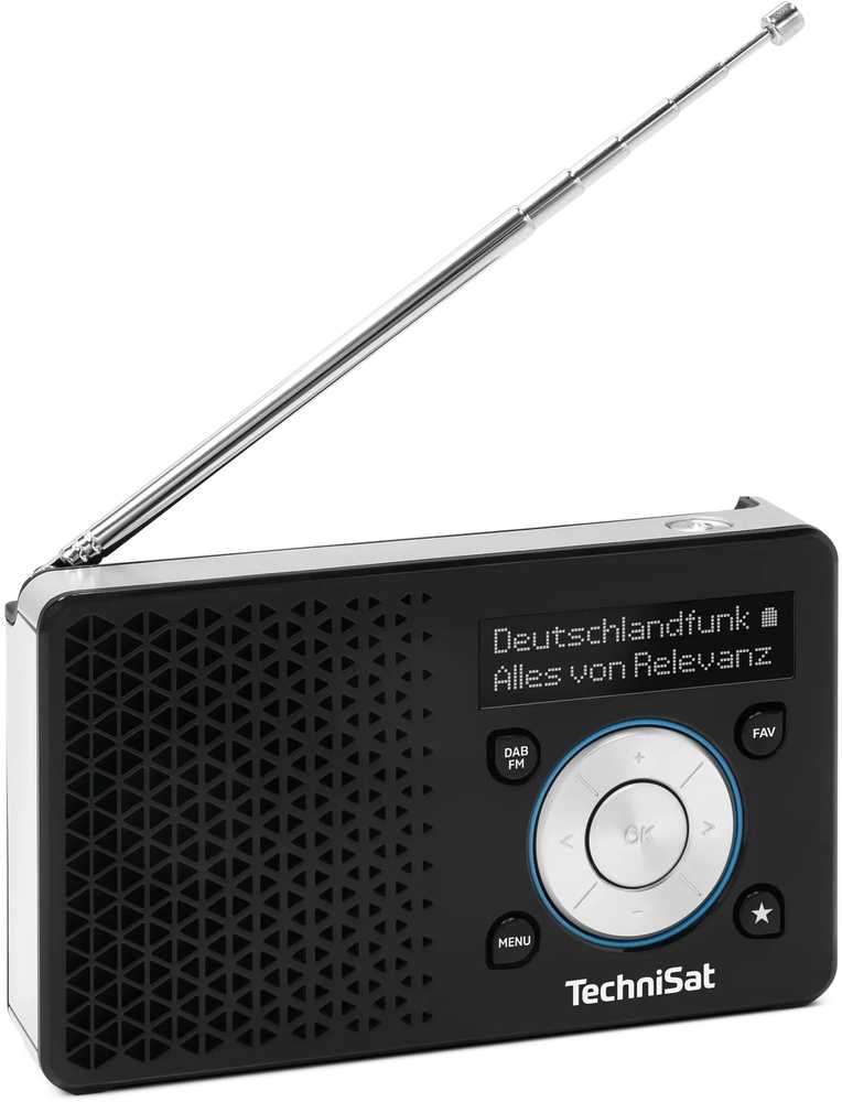 Radio TechniSat Technisat DigitRadio 1 ASA juoda/sidabrinė