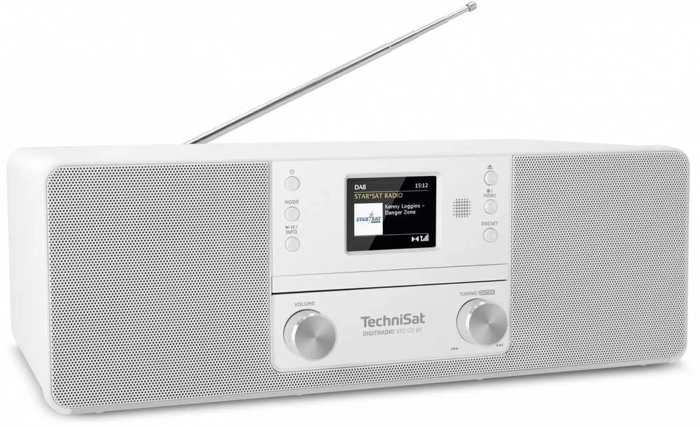 Technisat DigitRadio 370 CD BT baltas