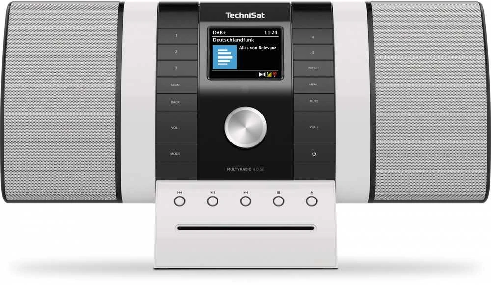 Muzikinis centras Technisat Multyradio 4.0 SE juodas/wei