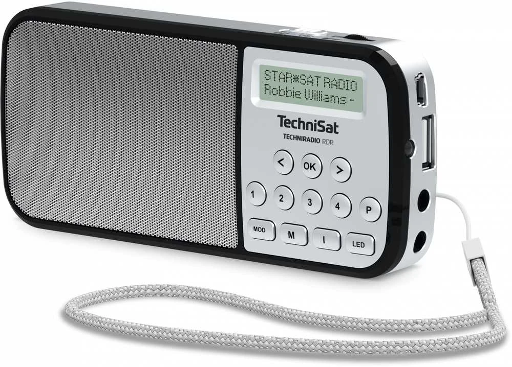 TechniSat Techniradio RDR DAB+ Radio sidabrinis | TechniSat