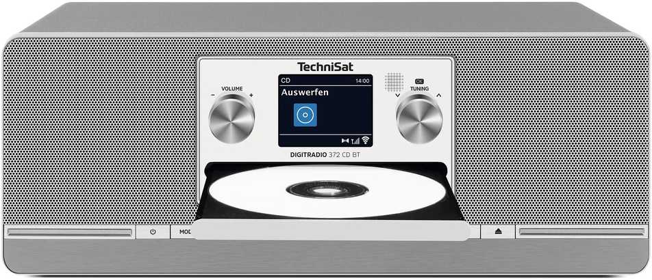 TechniSat „Technsat DigitRadio 372 CD BT“ sidabrinis
