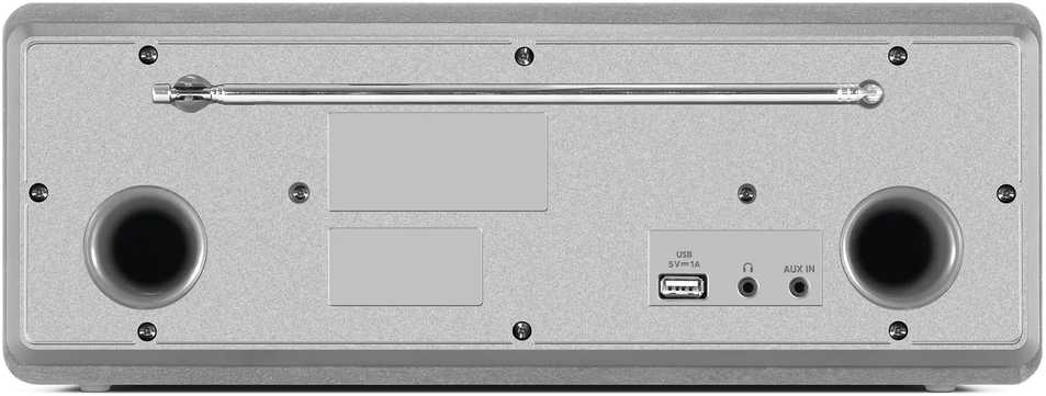 TechniSat „Technsat DigitRadio 372 CD BT“ sidabrinis