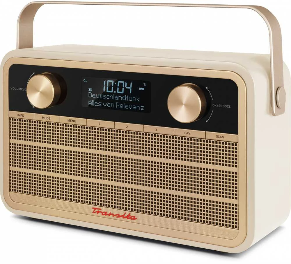 Radijo imtuvas Technisat Transita 120, smėlio spalvos