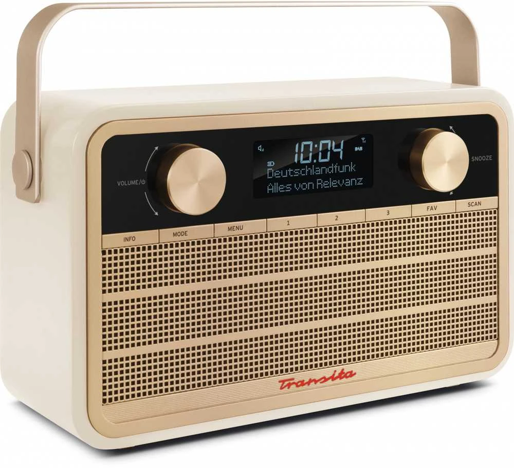 Radijo imtuvas Technisat Transita 120, smėlio spalvos
