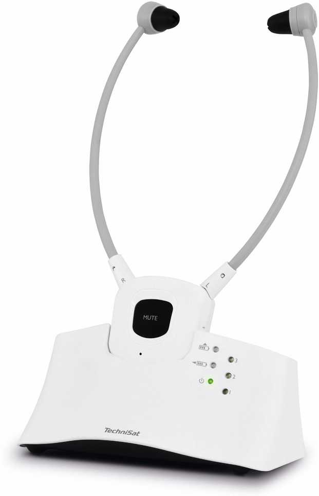 Ausinės TechniSat Stereoman ISI 3 baltas