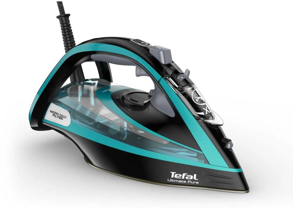 Garų lygintuvas Tefal Ultimate Pure FV9844E0 | 3200 W | Vandens talpa 350 ml