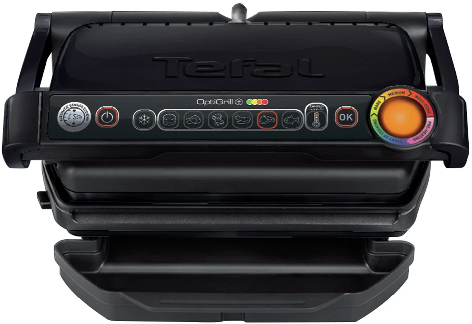 Elektrinis grilius Tefal GC712834, Juodos spalvos