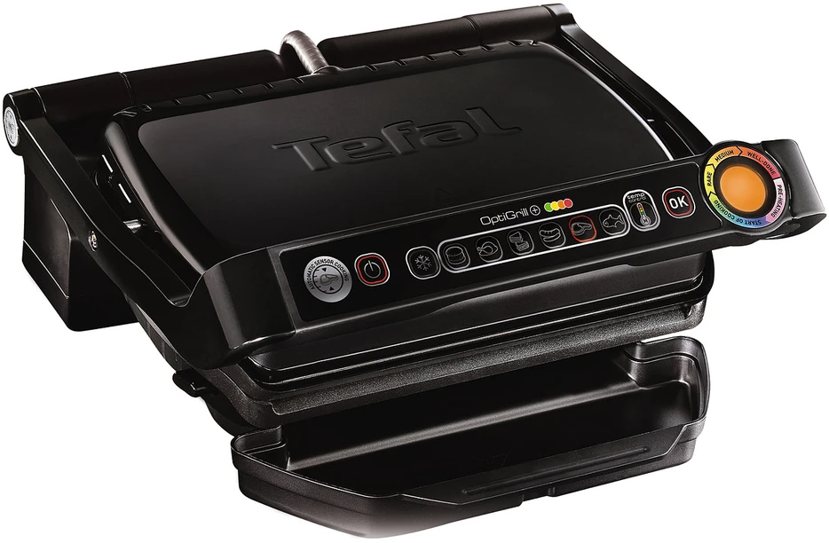 Elektrinis grilius Tefal GC712834, Juodos spalvos
