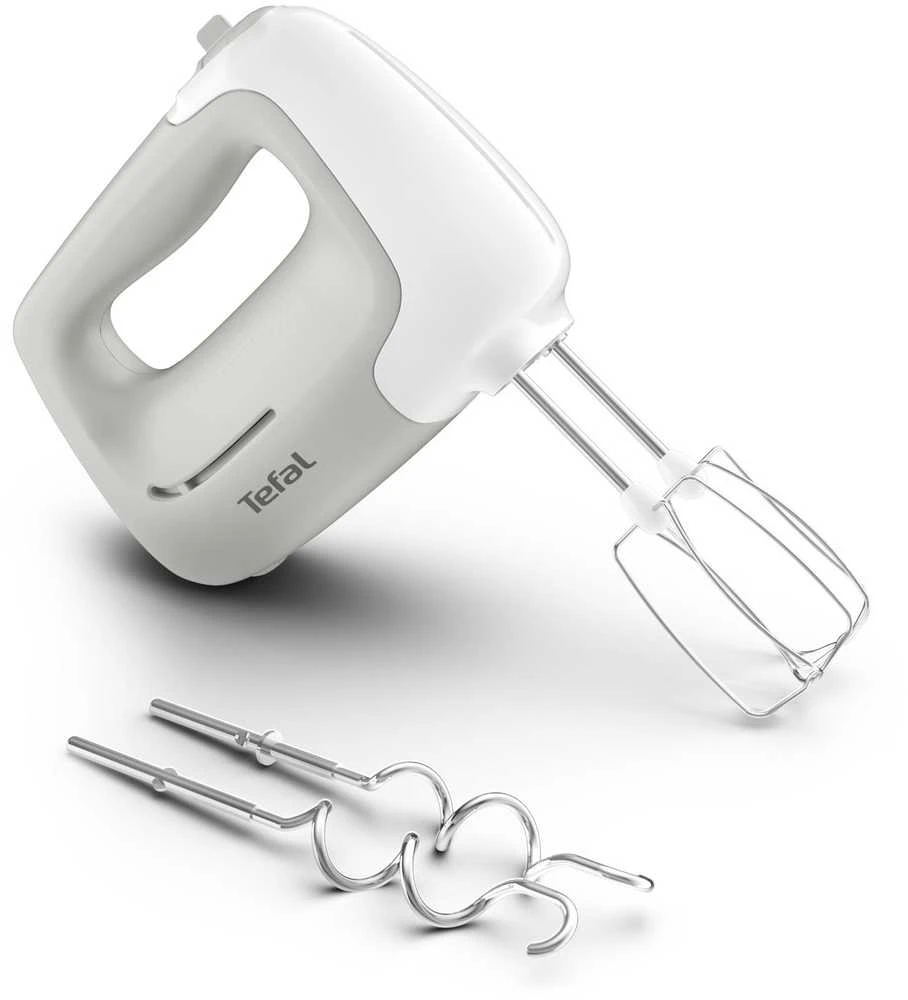 Plakiklis TEFAL | Hand Mixer | HT450B38 | Hand Mixer | 450 W | Greičių skaičius 5 | Turbo mode | Baltas