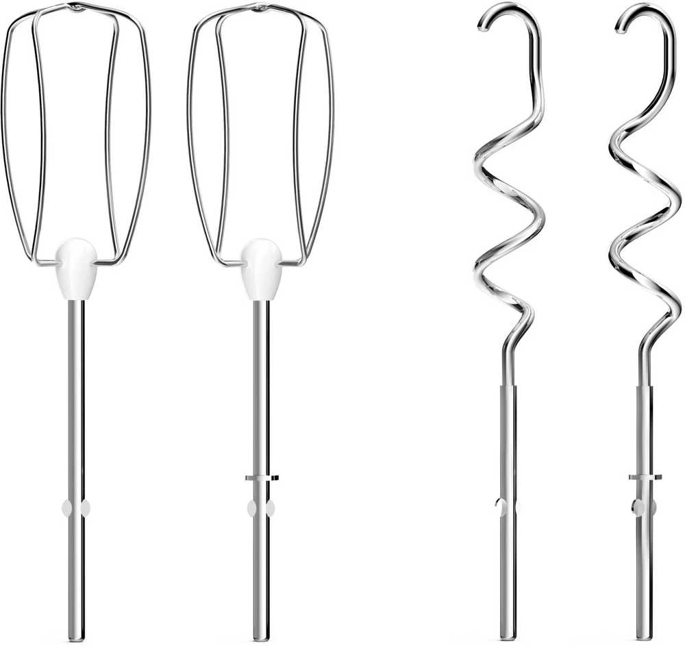 Plakiklis TEFAL | Hand Mixer | HT450B38 | Hand Mixer | 450 W | Greičių skaičius 5 | Turbo mode | Baltas