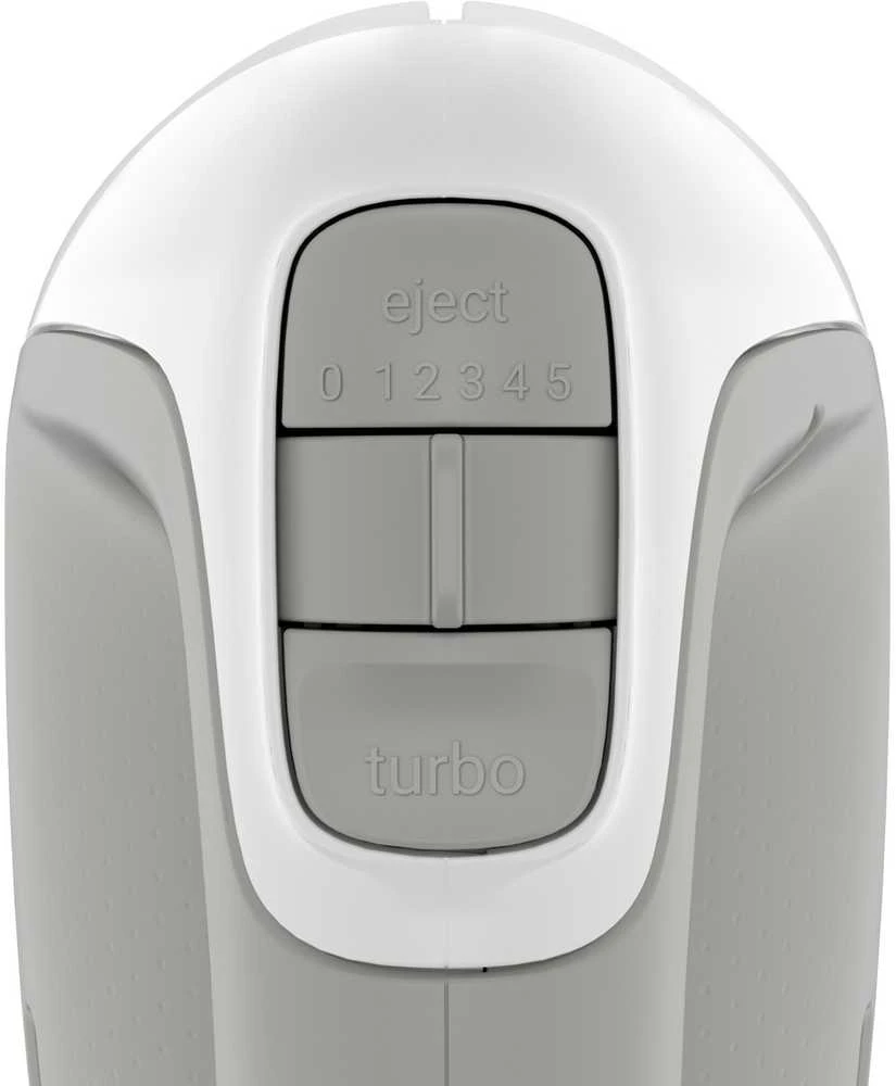 Plakiklis TEFAL | Hand Mixer | HT450B38 | Hand Mixer | 450 W | Greičių skaičius 5 | Turbo mode | Baltas