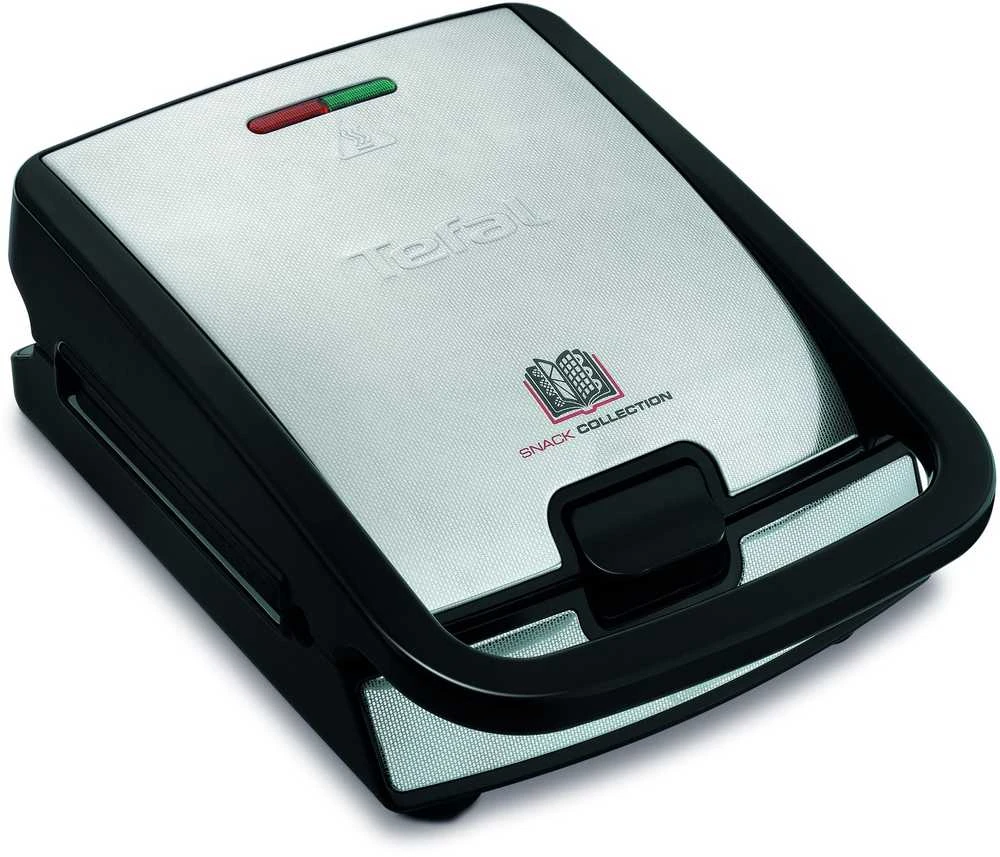 Sumuštinių ir vaflių keptuvė Tefal Snack Collection SW852D12, su 2 papildomomis plokštėmis