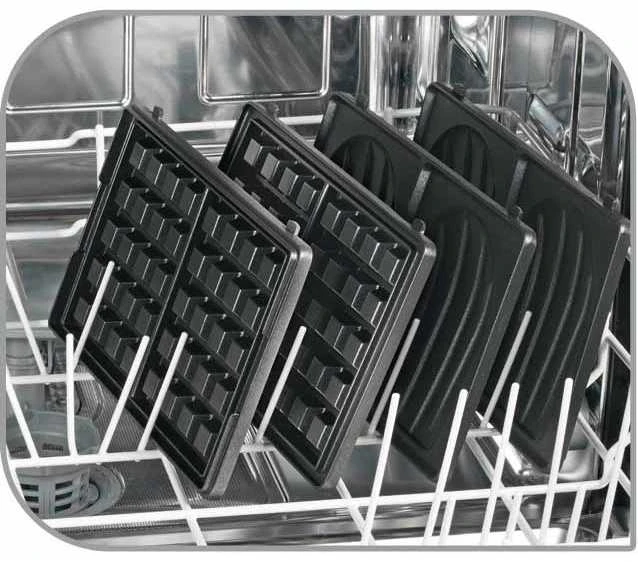 TEFAL Sumuštinių ir vaflių keptuvas SW854D16, 4 plokštės