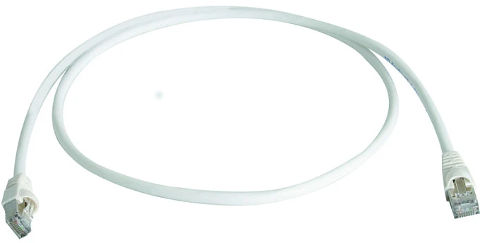 Telegärtner 100008474, 3 m, Cat6a, S/FTP (S-STP), RJ-45, RJ-45, Baltas