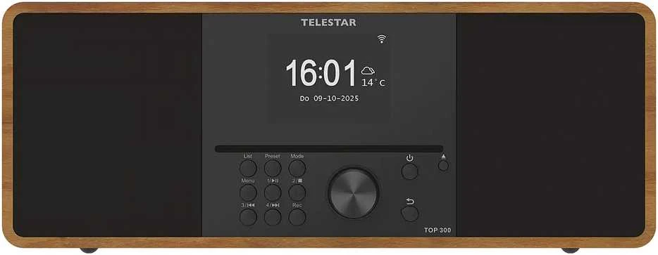 TELESTAR TOP 300 mediniai daugiafunkciniai stacionarūs radijo imtuvai