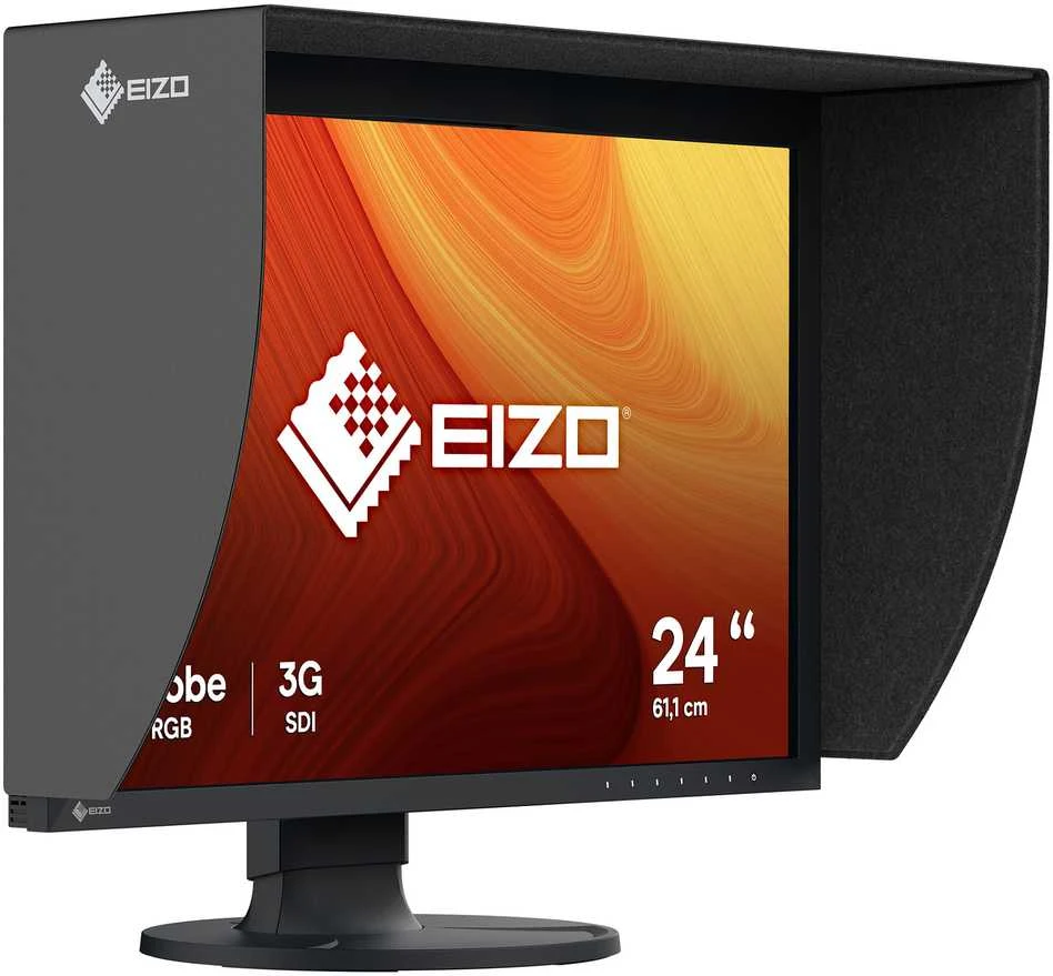 Monitorius EIZO ColorEdge CG2400SV - 24.1". 1920 x 1200. WUXGA. AdobeRGB 99%. įmontuotas kalibrator. złącze BNC