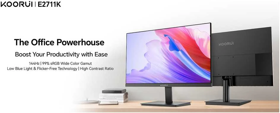 Monitorius KOORUI E2711K FHD Office-Monitorius 68,6 cm (27 Inch)