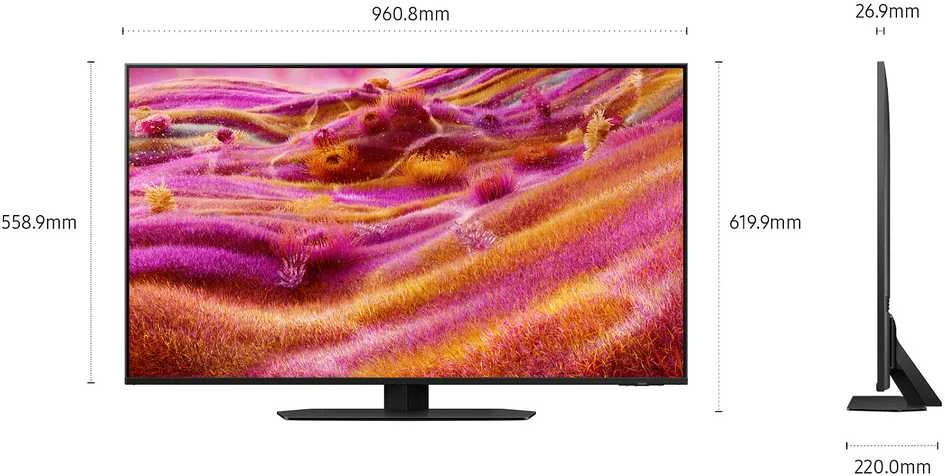 Televizorius Samsung QE43QN90FATXZT