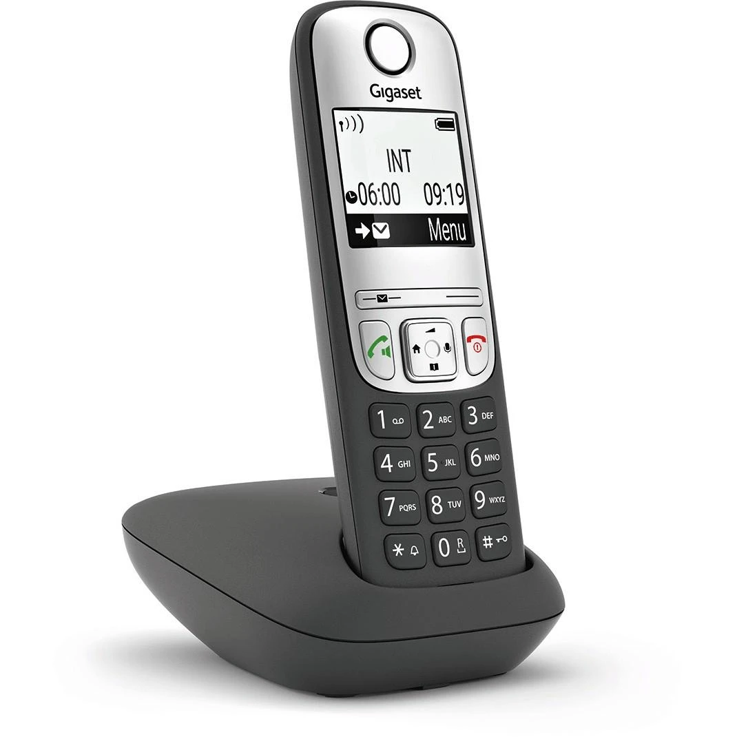 GIS Gigaset A690 Analoginis telefonas Skambintojo ID Juoda