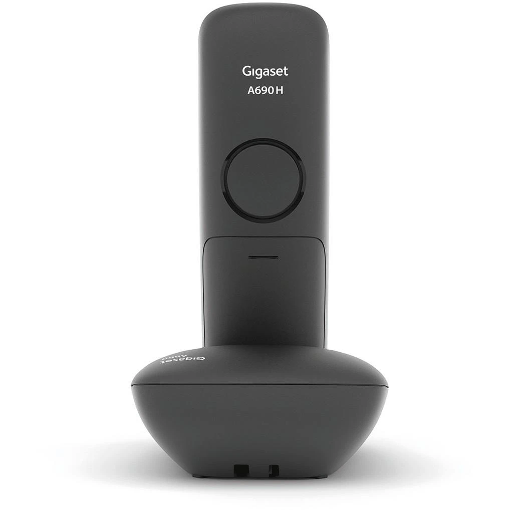 GIS Gigaset A690 Analoginis telefonas Skambintojo ID Juoda