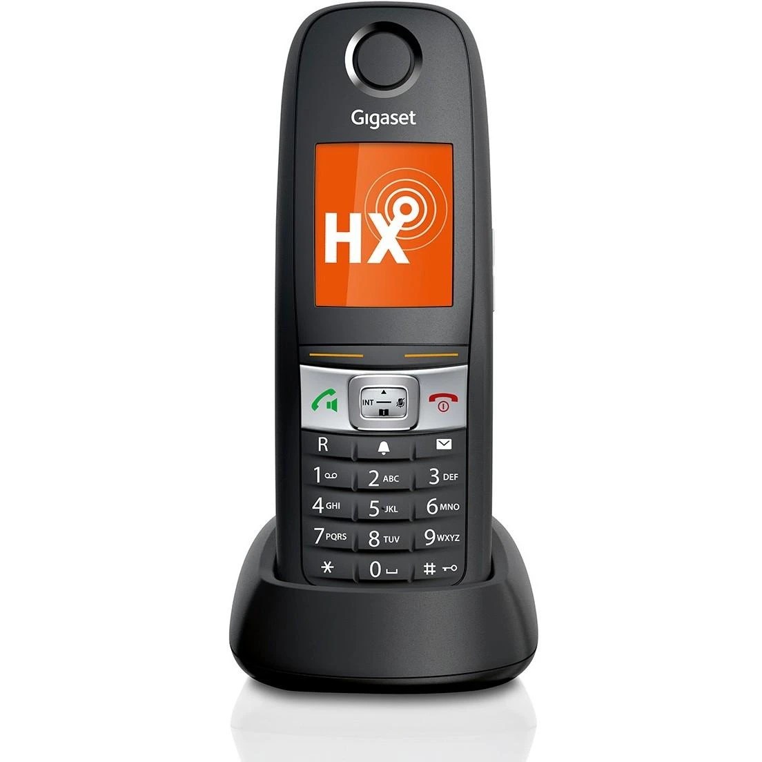 GIS Gigaset E630HX DECT telefono ragelis Skambintojo ID Juoda