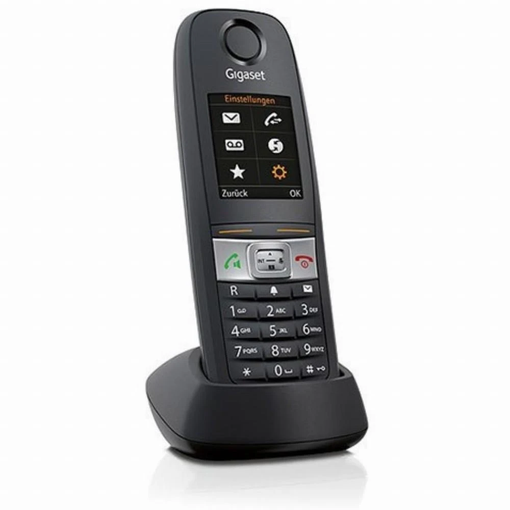 GIS Gigaset E630HX DECT telefono ragelis Skambintojo ID Juoda