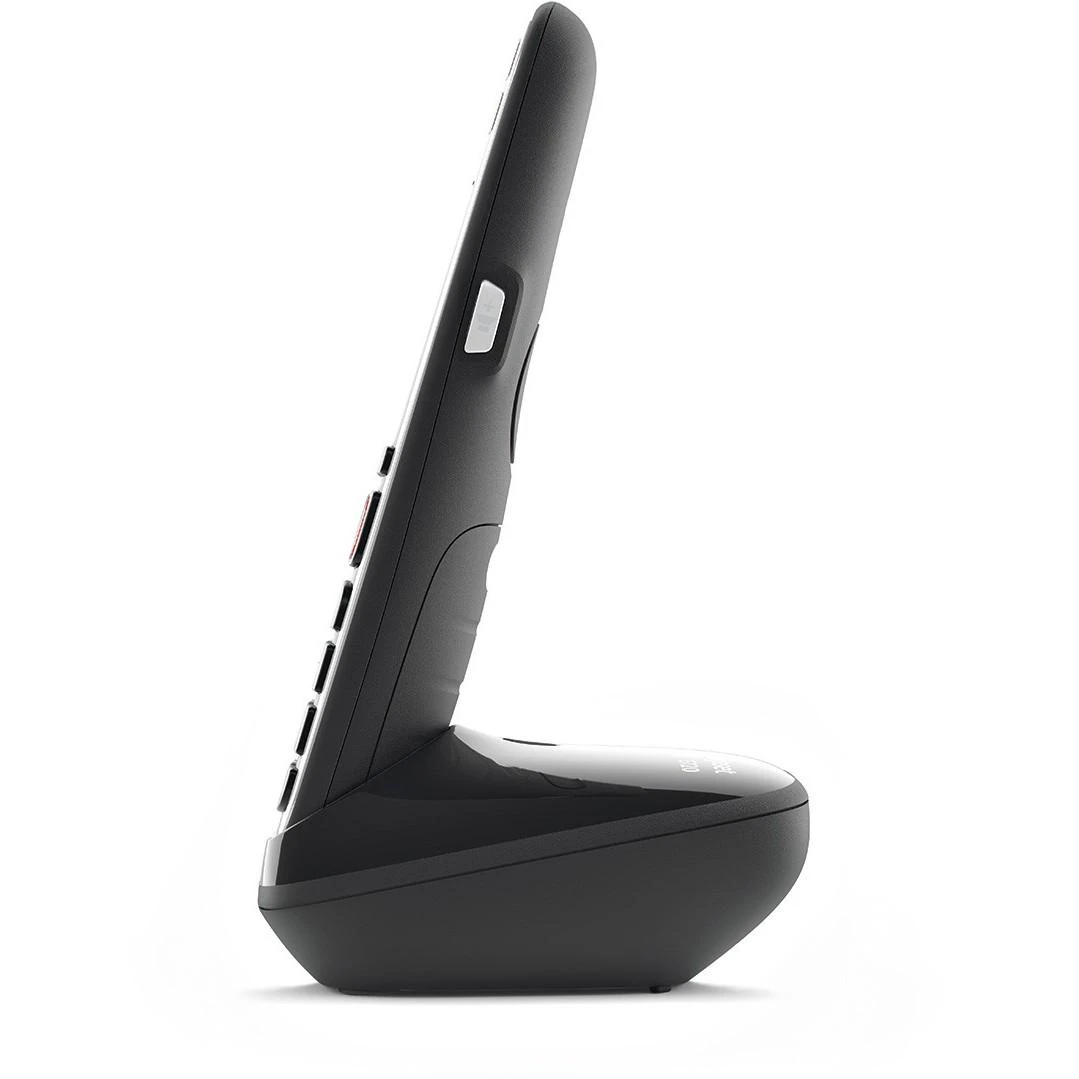 GIS Gigaset E720 Analoginio ryšio / DECT telefonas Skambintojo ID Juoda