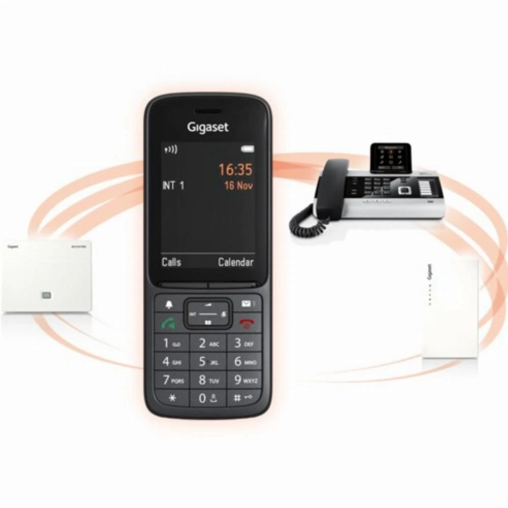 Gigaset pro SL800H ragelis su pakrovėju - juodas