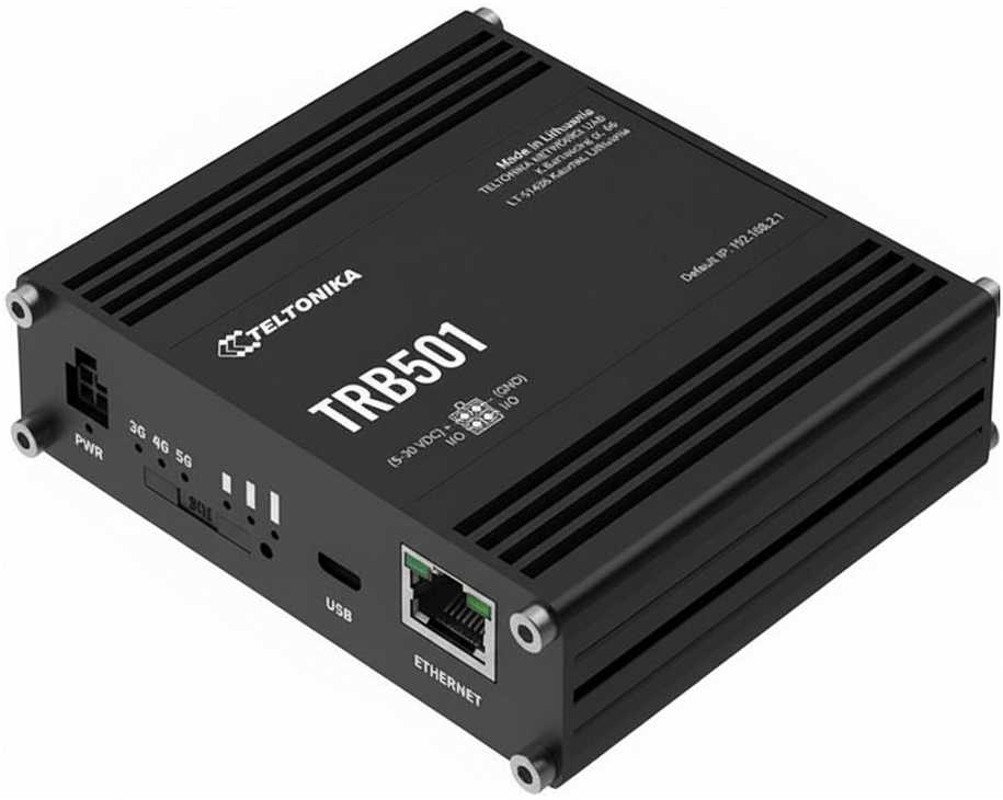 Maršrutizatorius TELTONIKA IOT ŠVARTAI TRB501 5G