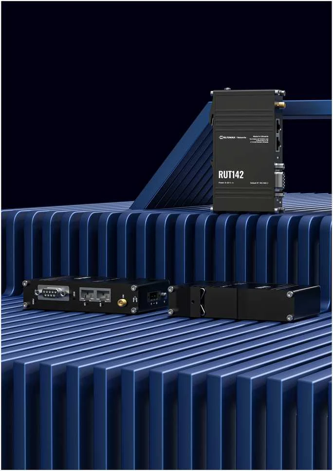 Teltonika | Ethernet Maršrutizatorius with RS232 (RUT142000000) | RUT142 | 802.11n | 10/100 Mbit/s | Ethernet LAN (RJ-45) jungtys 1 | Mesh Support No | MU-MiMO No | No mobile broadband