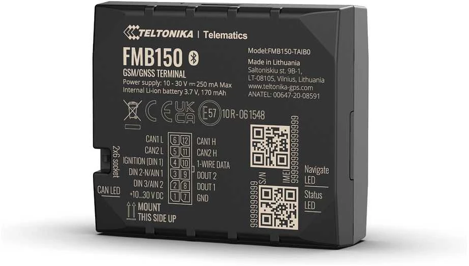 FMC234 TELTONIKA 4G GPS SEKLYS, SIM kortelė: Nepridėti, Serveris : Nepridėti, PRO Serveris: Nepridėti