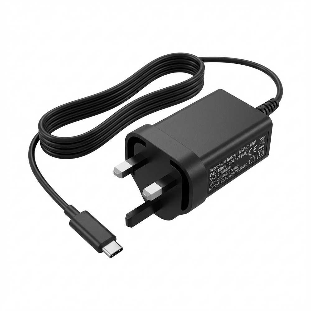 Wortmann Nešiojamojo kompiuterio maitinimo adapteris Terra 3 A, 5 V (A123 AC ADAPTER/UK)