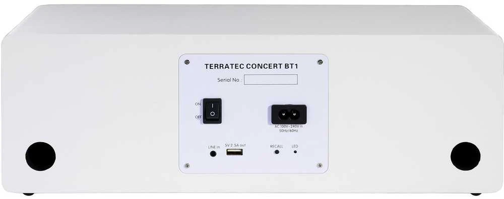 TERRATEC Active Box CONCERT BT 1 belaidės ausinės, baltos