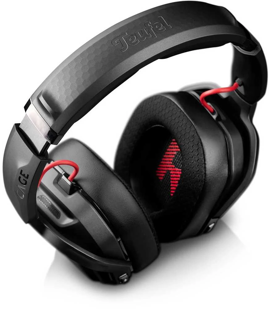 Teufel CAGE PRO belaidės Over-Ear bluetooth Ausinės Žaidimams night juodas