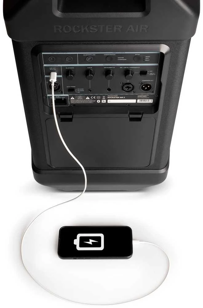 Teufel ROCKSTER AIR 2 belaidė „Bluetooth“ kolonėlė, juoda