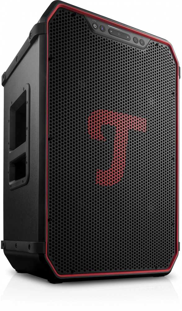Garsiakalbis Teufel ROCKSTER NEO wireless bluetooth Speaker juodas red