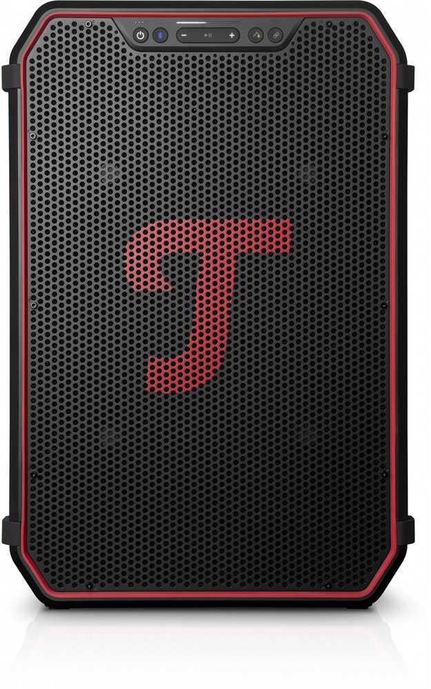 Garsiakalbis Teufel ROCKSTER NEO wireless bluetooth Speaker juodas red