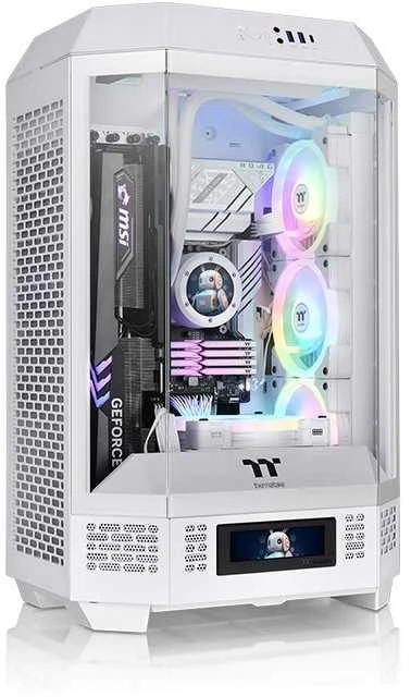 Thermaltake AC-073-OO1NAN-A1, universalus, LCD ekrano rinkinys, juodas, 5 V, 14 W, 18 mm